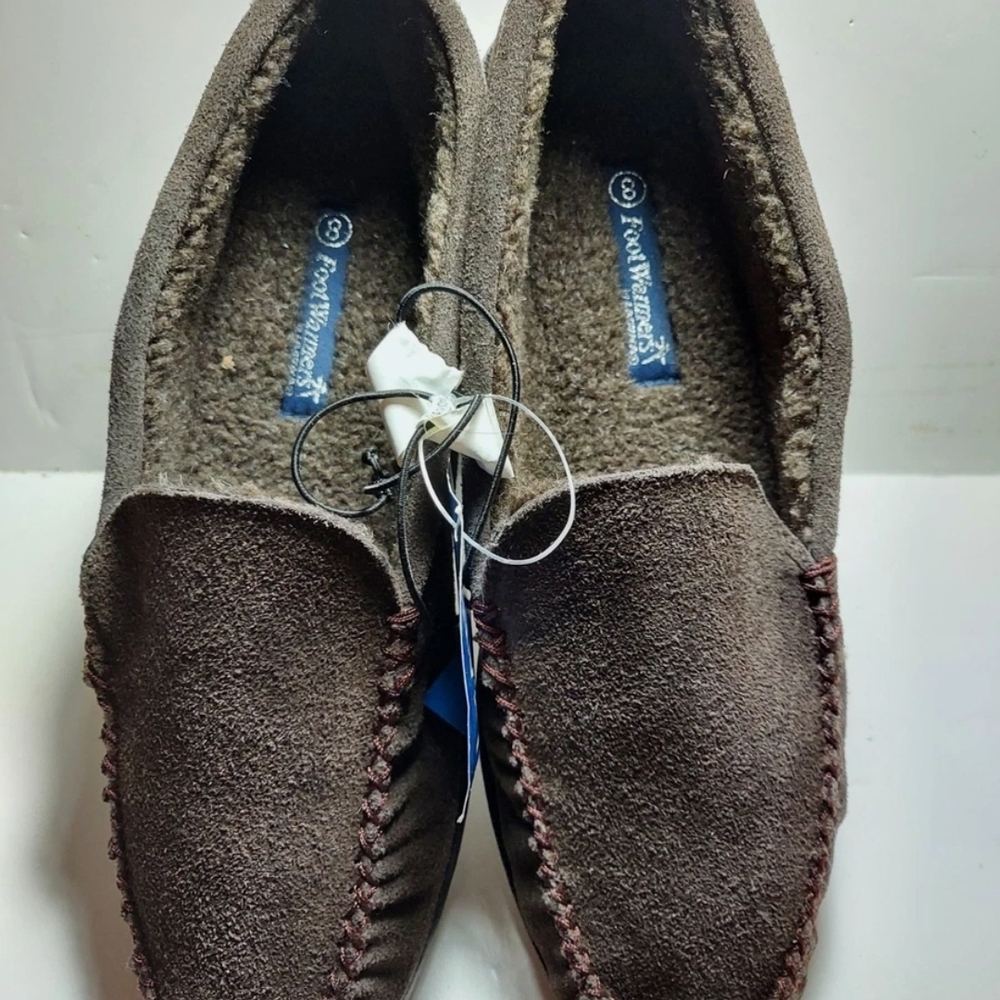 Men's Footwarmers Brown Slippers